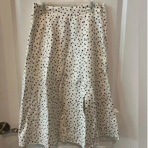 Loft polkador skirt size 6